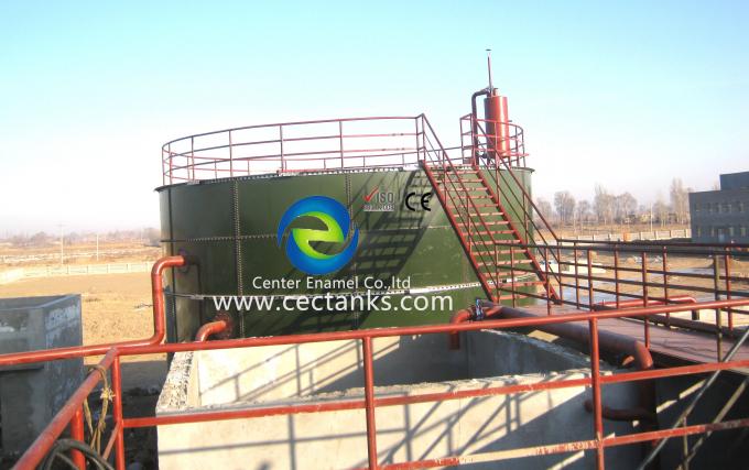 20m3 용량 유리 합성 강철 탱크, 사용자 정의 커버 액체 저장 탱크 0