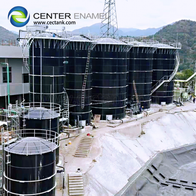 Water & Wastewater Bolted steel Tanks for wastewater treatment project