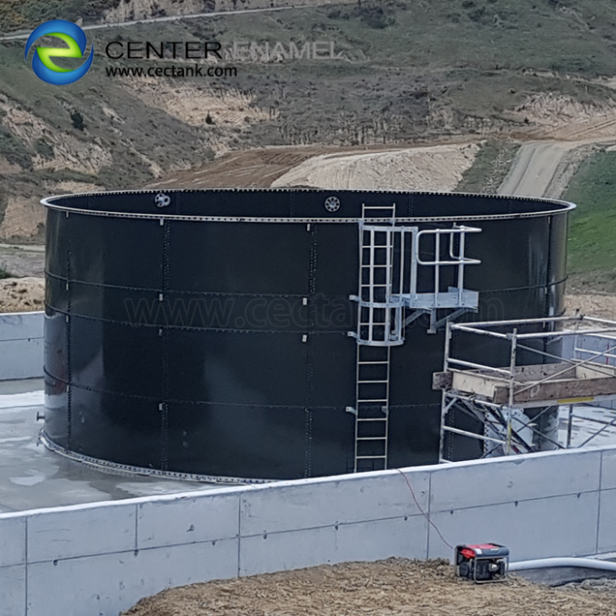 Glass-Fused-to-Steel Commercial Water Tanks with 20m³ - 20000m³Capacity Flexible