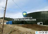 유리성 에나멜 강철 폐기물 물 저장 탱크 / 100 000 갤런 물 탱크