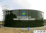 에나마일 된 유리 볼트 된 강철 탱크 / 30000 갤런 물 저장 탱크