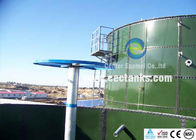 산업용 유리로 배열된 물 저장 탱크 100000 / 100k 갤런 내구성 있는 긴 서비스 수명