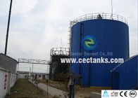 어두운 파란색 침수 유리로 배열된 물 저장 탱크 ISO9001-2008