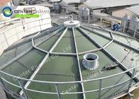 35000 갤런 알루미늄 합금 트러브 데크 지붕과 함께 산업용 물 탱크