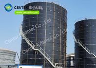 30000 갤론 스테인리스 스틸 산업 화학 공장 / 식품 처리 공장용 물 탱크