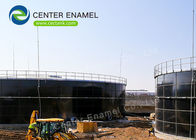 바이오매스 프로젝트의 아에로브 디제스터로 볼트 된 철강 농장 바이오 가스 탱크