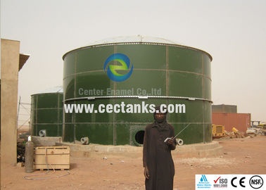 Pvc 막과 함께 철강 아네로브 원자로, 물을 처리하는 설비에 바이오 가스 저장 탱크를 생성