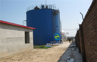 ISO 9001:2008 식수 및 폐수 저장용 유리 합성 철강 탱크