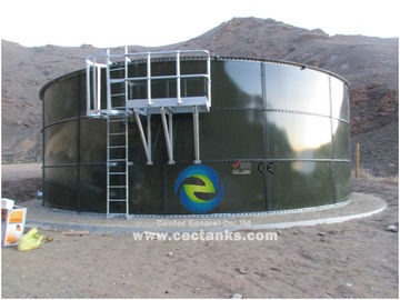 대용량 방화 보호 유리 배열 물 저장 탱크 0.25 ~ 0.4 mm 이중 코팅 두께