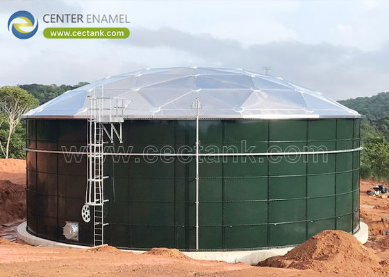 Clear Span Aluminum Dome Roofs For Water And Wastewater Storage Tank