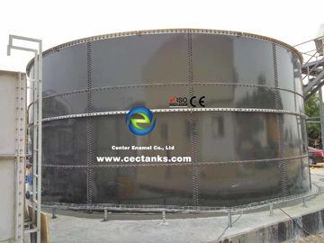 유리 합성 강철 지붕 폐기물 물 저장 탱크 / 시립 하수 처리 탱크