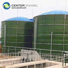녹색 산업용 물탱크, 전기 생산에 사용되는 아에로브 소화 탱크