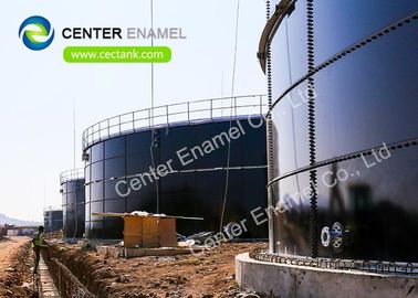 30000 갤런 유리 가루 된 철강 폐수 처리 공장용 산업용 액체 탱크
