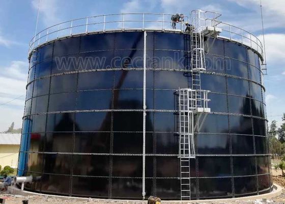 ISO9001 폐수 처리 프로젝트용 볼트 된 철강 산업용 물 탱크