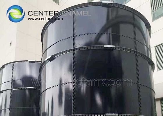 산업 폐수 처리 프로젝트를 위한 유리 선형 철강 산업용 물 저장 탱크