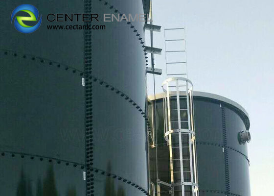 알루미늄 합금 트로브 데크 지붕과 함께 유리 가루 철 산업 액체 저장 탱크