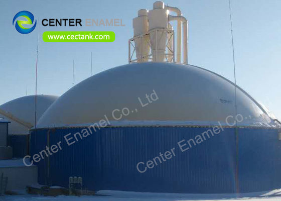 가축 폐수 프로젝트용 유리 선형 철강 산업용 액체 저장 탱크