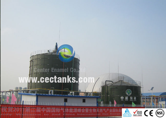 ISO 9001:2008 식수 및 폐수 저장용 유리 합성 철강 탱크 1