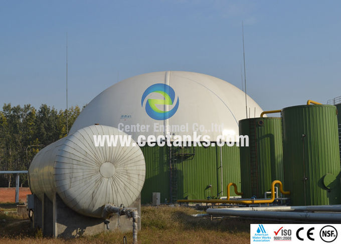 ISO 9001:2008 식수 및 폐수 저장용 유리 합성 철강 탱크 0