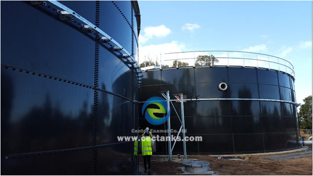 물 공급 저장 프로젝트 스틸에 녹은 유리 물 탱크 NSF 61/ ANSI에 따라 시로 컨테이너 1