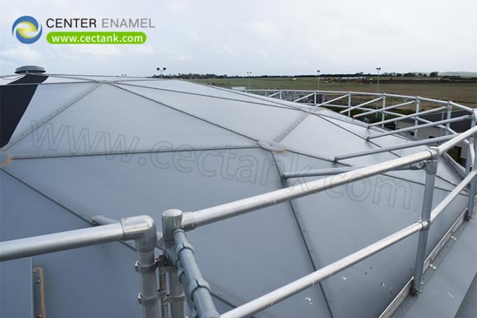 탄소 강철 탱크용 부식 저항 알루미늄 돔 지붕 0