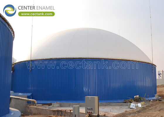 바이오가스 플랜트 및 폐수 처리 플랜트 (WWTP) 에 사용되는 볼트 스틸 연속 믹스 탱크 원자로 (CSTR)