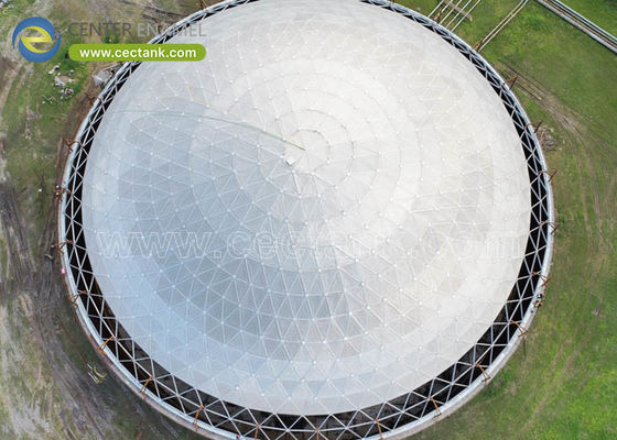 센터 에나멜: 윤활유 탱크용 첨단 알루미늄 돔 지붕을 통해 제품 무결성 보호 및 효율성 향상