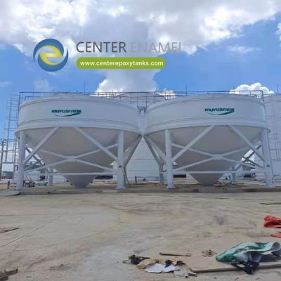 용접 강철 탱크: 혁신적인 부유식 지붕 오일 저장