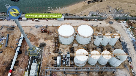 Epoxy Coated Steel Bolted Tanks for Silo Storage: Bulk Containment for Dry Goods