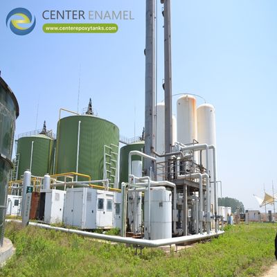 농업용 소화조용 이중 막 지붕: 농장 기반 소화를 위한 밀폐 덮개.