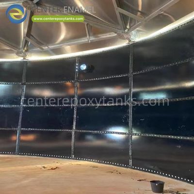 소방용수 탱크용 알루미늄 돔 지붕: 오염으로부터 중요한 물을 보호