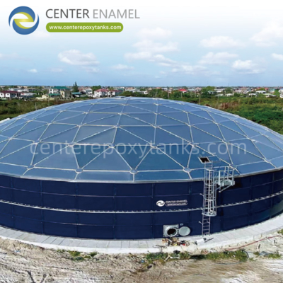 Aluminum Dome Roofs for Waste Water Tanks: Controls Odors and Protects Waste Water