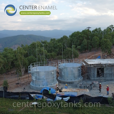 Galvanized Steel tank for Firefighting Water Reserve: Guarantees a Constant Supply for Safety