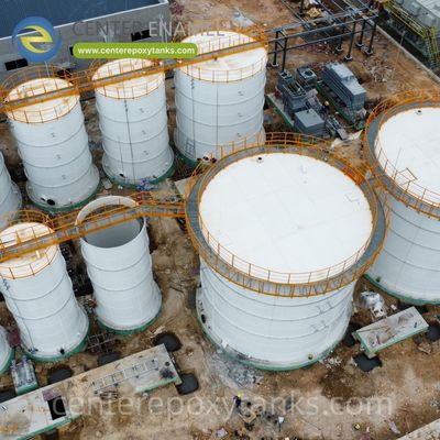 종이 제조 폐수 처리 용 융합 결합 에포시 탱크: 펄프 공장 폐수의 고 고체 및 화학적 요구 사항을 처리하기위한 견고한 탱크.