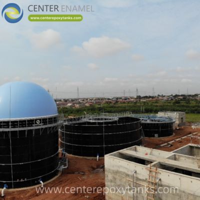 Double Membrane Biogas Holder for Breweries and Food Processing: Stores the Valuable Biogas Generated from Treating Organic-Rich Effluent