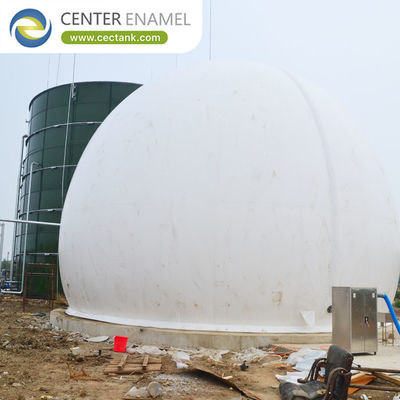 Double Membrane Biogas Holder for a Pulp Mill Plant: Collects Biogas Resulting from High-BOD Paper Waste Effluent Treatment