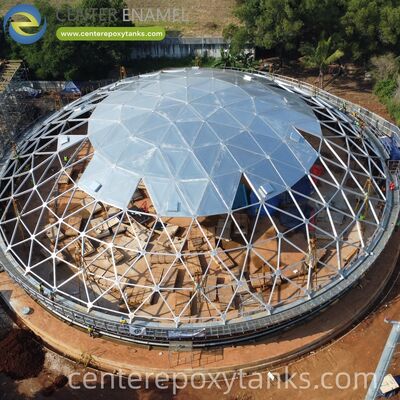 Aluminum Dome for Municipal Sludge Storage Tanks: An Effective Solution for Odor Control and Weather Protection over Large Sludge Holding Areas