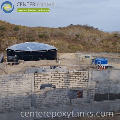 관개 탱크용 알루미늄 돔: 증발을 최소화하고 작물용 물의 순결성을 유지하는 데 필수