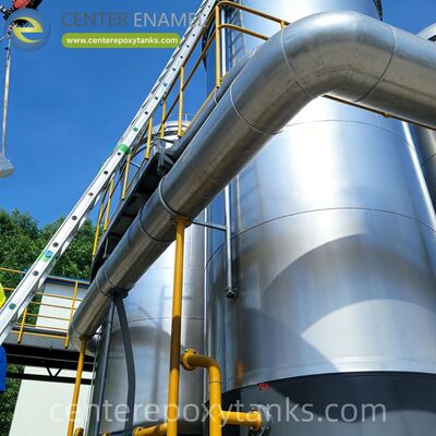 용접 강철 윤활유 탱크용 외부 부유식 지붕: 오일 성능 유지를 위해 수분 유입 방지