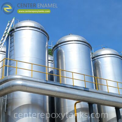 용접된 탄소 강철 바이오 연료 탱크의 외부 떠있는 지붕: 제품의 안정성을 유지하고 증기 방출을 감소시킵니다.