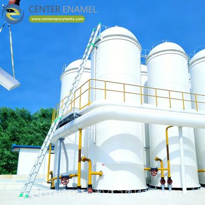 용접 된 탄소 강철 산업유 탱크용 외부 떠 있는 지붕: 공정유를 습기와 대기 오염으로부터 보호합니다.