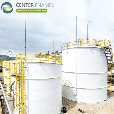 용접된 스테인레스 스틸 슬로프 오일 탱크의 내부 떠있는 지붕: 잔류 또는 오프 스펙 석유 제품의 증발을 억제합니다.