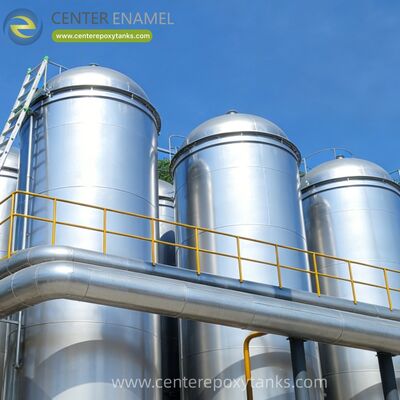 스테인리스 스틸 오일 저장 탱크의 외부 부동 지붕: 고급 합금의 부식 저항을 고급 증기 억제 기술과 결합합니다.