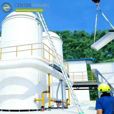 발전기 연료 저장 탱크의 외부 떠있는 지붕: 연료 안정성을 유지하고 전력 생산 저장소에 위험한 증기의 축적을 방지합니다.