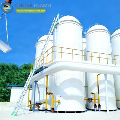 정유소 연료 저장 탱크의 외부 부동 지붕: 전문 정유 작업에서 요구되는 엄격한 증기 제어 및 안전 표준을 충족하도록 설계