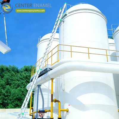 식기 기름 저장 탱크 에 대한 외부 떠 있는 지붕: 지방 증기 축적 및 외부 오염 을 방지 하기 위해 대량 저장 에 필수적