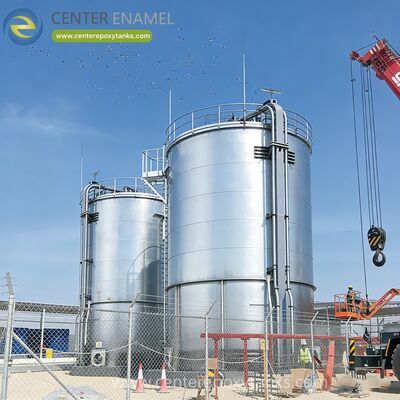 이중벽 연료 저장 탱크의 외부 부동 지붕: 우수한 증기 억제와 함께 2차 격리 시설을 보완