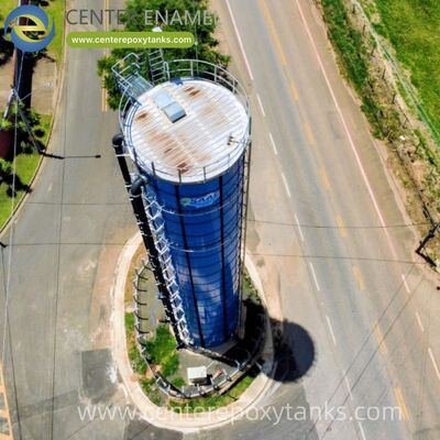 비수 회수 탱크로 볼트 된 철강 탱크: 대규모 도시 및 산업용 물 채집을위한 친환경 저장 시스템.