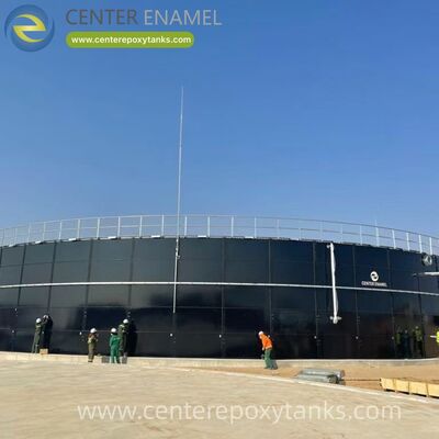 식수 탱크로서 볼트 된 철강 탱크: 안전한 지역 사회 물 유통을 보장하기 위해 식수 용도로 인증되었습니다.