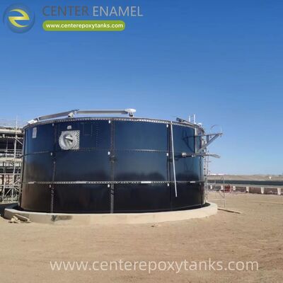 비상용 식수 저장 탱크로서 볼트 된 철강 물 탱크: 장애가 발생했을 때 지역 사회 물 안전에 대한 높은 준비 준비.